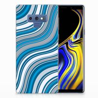 Samsung Galaxy Note 9 TPU bumper Waves Blue