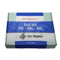 Fish Pharma Vijver Waterkwaliteit Testset - PH, NH3/NO2, Nitriet - 300 Tests