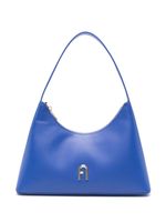 Furla sac en cuir à plaque logo - Bleu