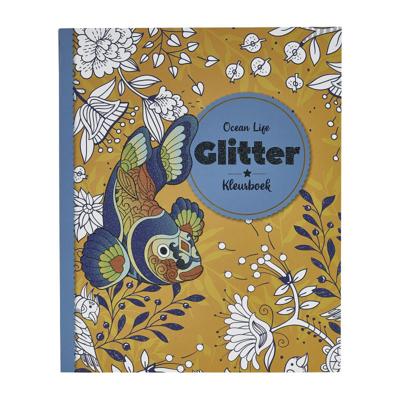 Kleurboek glitter - ocean life - 80 pagina's Kleurboek glitter - ocean life - 80 pagina's