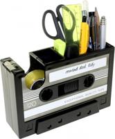 United Entertainment plakbandhouder Retro Casette 16,5 cm zwart