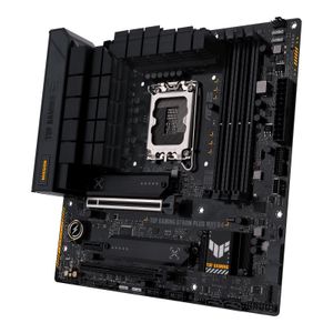 Asus TUF GAMING B760M-PLUS WIFI D4 Moederbord Socket Intel 1700 Vormfactor Micro-ATX Moederbord chipset Intel® B760