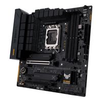 Asus TUF GAMING B760M-PLUS WIFI D4 Moederbord Socket Intel 1700 Vormfactor Micro-ATX Moederbord chipset Intel® B760 - thumbnail