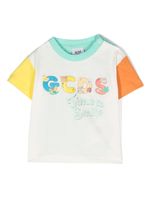 Gcds Kids t-shirt à logo imprimé - Vert