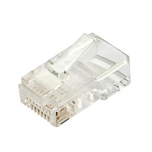 Lindy 62405 kabel-connector RJ-45 Transparant