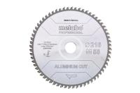 Metabo ALUMINIUM CUT PROFESSIONAL 628443000 Cirkelzaagblad 216 x 30 x 1.8 mm Aantal tanden: 58 1 stuk(s) - thumbnail