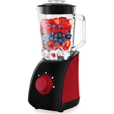Blender - Aigi Panona - 1.5 Liter - 750 Watt - Zwart/rood - Rvs