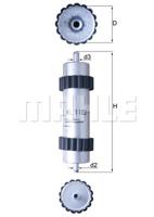 Brandstoffilter MAHLE, Diameter (mm)54,6mm, u.a. für Audi