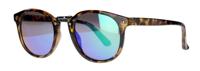 AMIGO zonnebril unisex cat.3 bruin turtle/blauw (AMM19107 E)