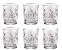 Bormioli Rocco 666218 Stone whiskyglas, 390 ml, glas, transparant, 6 stuks