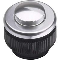 Grothe 62032 belknop, 1-voudig, aluminium, 12 V/1,5 A