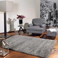 Vloerkleed Lobby Shaggy - Grijs