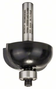 Bosch Accessoires Halfrondprofielfrezen 8 mm, R1 12 mm, D 36,7 mm, L 16 mm, G 58 mm 1st - 2608628365