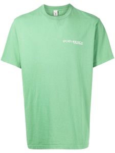 Sporty & Rich t-shirt en coton à logo imprimé - Vert