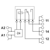 Phoenix Contact PLC-RPT-24DC/21HC/EX Interfacerelais 10 stuk(s) - thumbnail