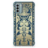 Nokia G22 Case Beige Flowers - thumbnail