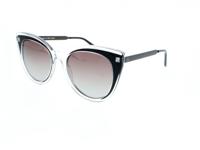 H.I.S zonnebril 98110 cat eye cat.3 gepolariseerd dames bruin