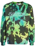 Stain Shade sweat K-Swiss à imprimé tie-dye - Vert - thumbnail