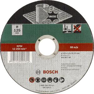 Bosch Accessories WA 60 T BF 2609256320 Doorslijpschijf recht 115 mm 1 stuk(s) RVS, Metaal