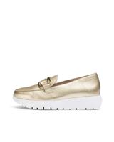 Wonders Platinum Sidney Moccasin Metallics 40