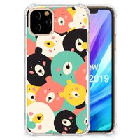 Apple iPhone 11 Pro Stevig Bumper Hoesje Bears - thumbnail