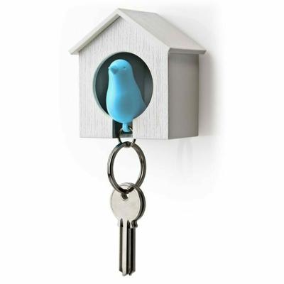 Sparrow Sleutelhanger - Wit/Blauw Sparrow Sleutelhanger - Wit/Blauw