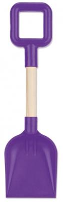 Yello schep kunststof/hout paars 38 cm