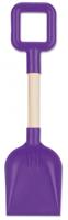 Yello schep kunststof/hout paars 38 cm