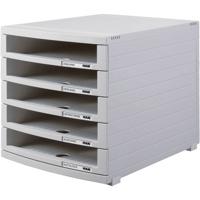 HAN CONTUR 1505-0-11 Ladebox Lichtgrijs DIN A4, DIN B4, DIN C4 Aantal lades: 5