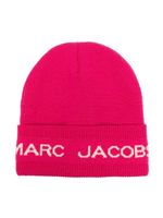 Marc Jacobs Kids bonnet à logo imprimé - Rose