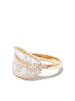 Anita Ko bague Palm Leaf en or 18ct sertie de diamants - thumbnail