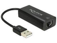 Delock 62595 USB 2.0 Type-A-adapter naar 10/100 Mbps LAN