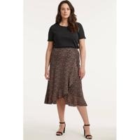 VERO MODA CURVE top VMGRUNT zwart
