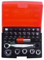 Bahco bit set met bit ratel 26-dlg | SB-2058/S26