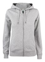 Clique 021005 Premium OC Dames Hooded Sweater Met Rits