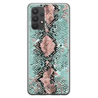 Samsung Galaxy A32 4G siliconen hoesje - Snake pastel