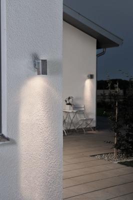 Konstsmide Monza 7908-370 Buitenlamp (wand) Halogeen GU10 35 W Antraciet