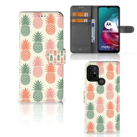 Motorola Moto G10 | G20 | G30 Book Cover Ananas - thumbnail