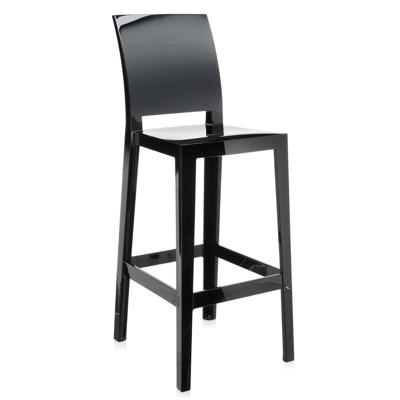 Kartell One More Please Barkruk Hoog Zwart