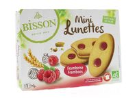 Bisson Lunettes mini framboos bio (175 gr) - thumbnail