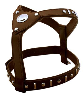 Hondentuig Knight Brown & Silver