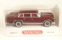 Wiking 015604 H0 Mercedes Benz 600, wijnrood
