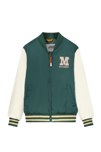 Moodstreet Jongens zomerjas bomber - Flessen groen