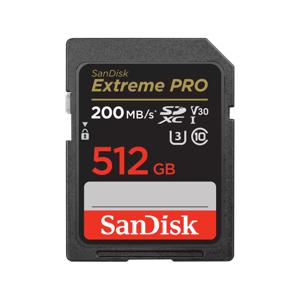 SanDisk Extreme PRO SDXC-kaart 512 GB Class 10 UHS-I Schokbestendig, Waterdicht