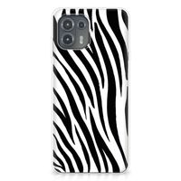 Motorola Edge 20 Lite TPU Hoesje Zebra - thumbnail