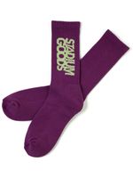 STADIUM GOODS® chaussettes à logo brodé - Violet