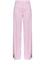 PINKO pantalon ample à taille-haute - Rose