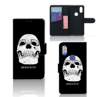 Telefoonhoesje met Naam Xiaomi Mi Mix 2s Skull Eyes