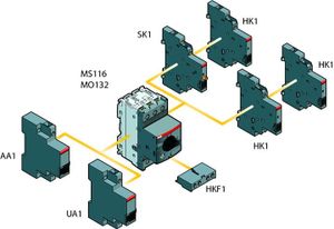 ABB 1SAM 250 000 R1010 MS 116-10,0 Motorbeveiligingsschakelaar Instelbaar 690 V/AC 10 A 1 stuk(s)