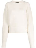 Cashmere In Love pull Ivy oversize - Blanc